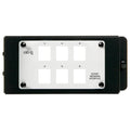 On-Q/Legrand 6-Port Unpopulated Network Interface Module