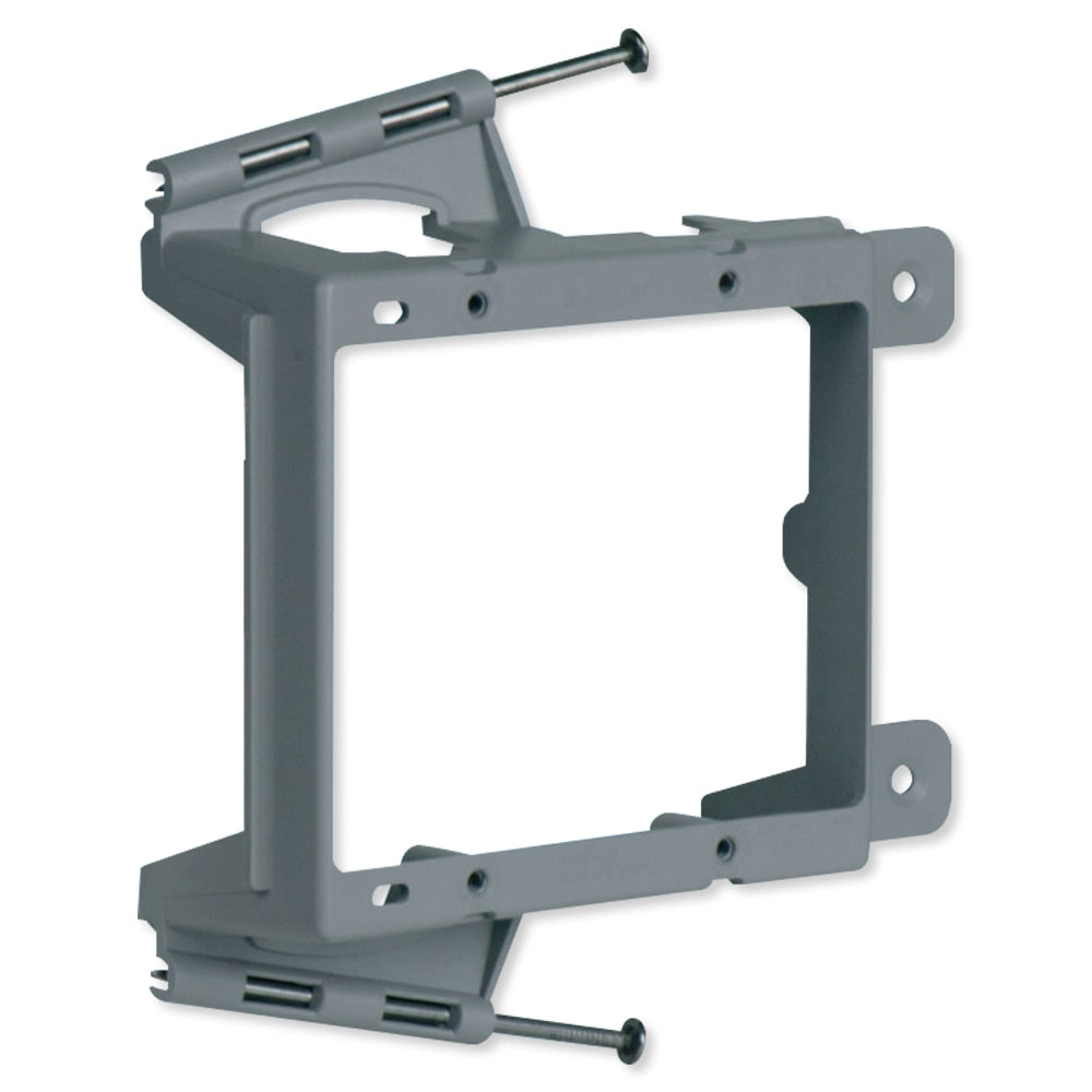On-Q/Legrand Low-Voltage Mounting Bracket, Nail-On, New Construction, 2-Gang