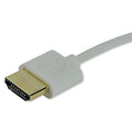 On-Q/Legrand Premium High Speed Slim Line HDMI Cable w/Ethernet, White
