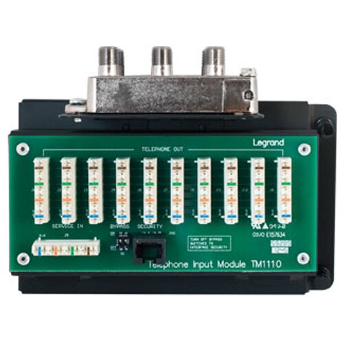 On-Q/Legrand 10x8 phone & Video Combo Module, 110 with RJ31X (1Ghz)