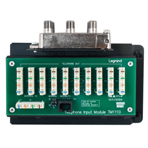 On-Q/Legrand 10x8 Phone & Video Combo Module, 110 with RJ31X (1.675Ghz)