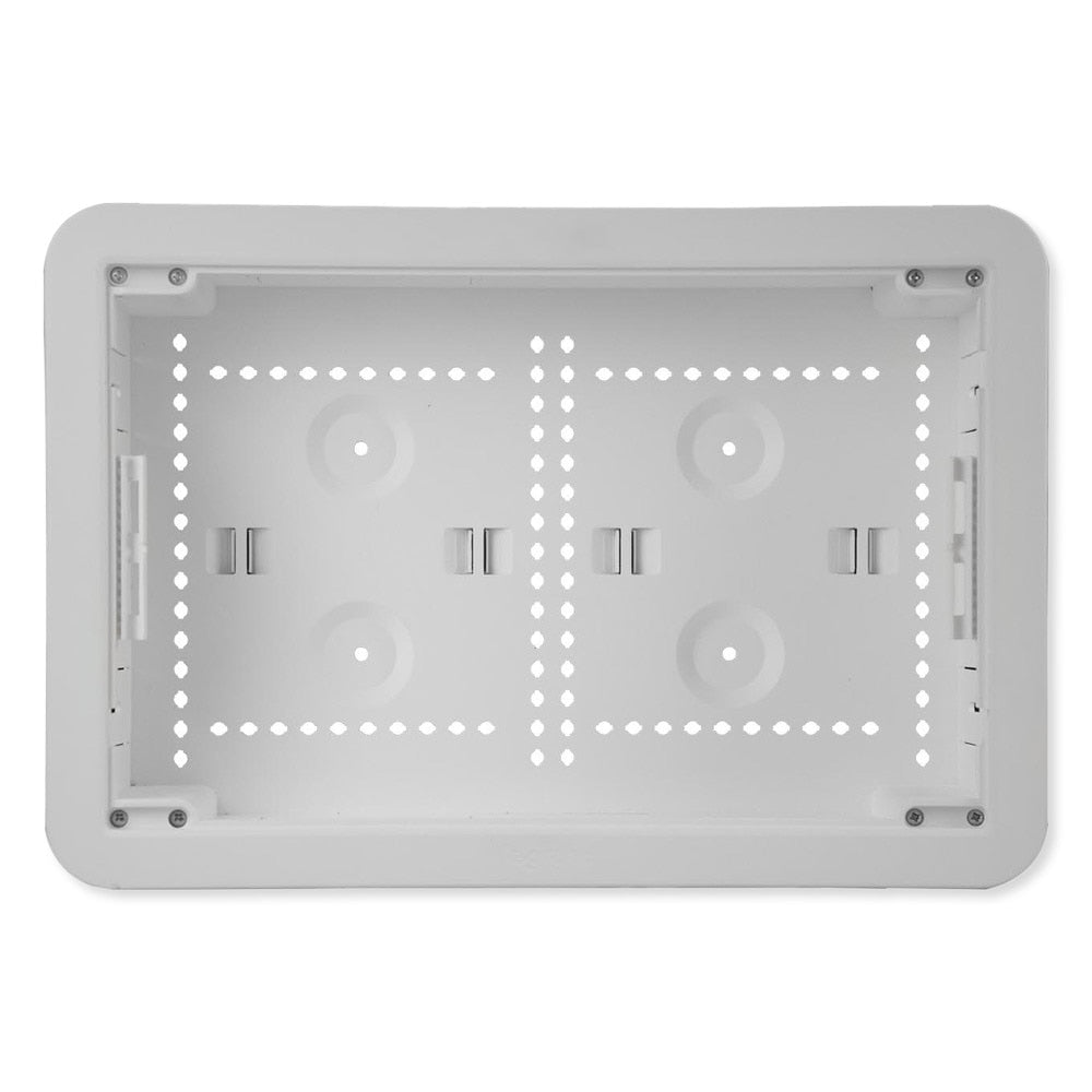 On-Q/Legrand Dual-Purpose In-Wall Enclosure, 9 In., White