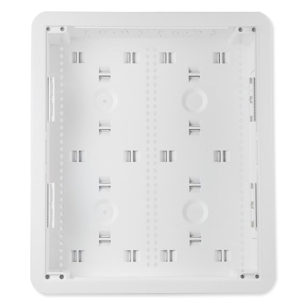 On-Q/Legrand Dual-Purpose In-Wall Enclosure, 17 In., White