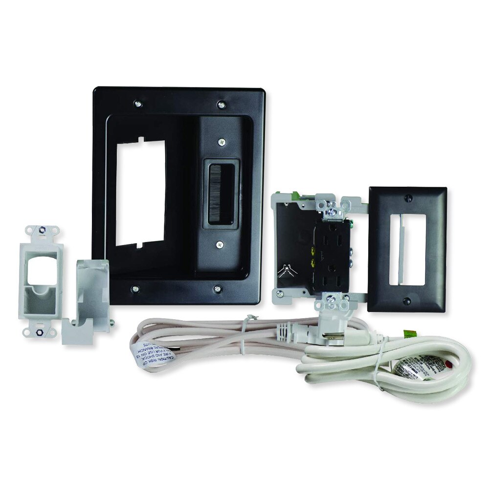 On-Q/Legrand Flat Screen TV Pro Power and Cable Management Kit