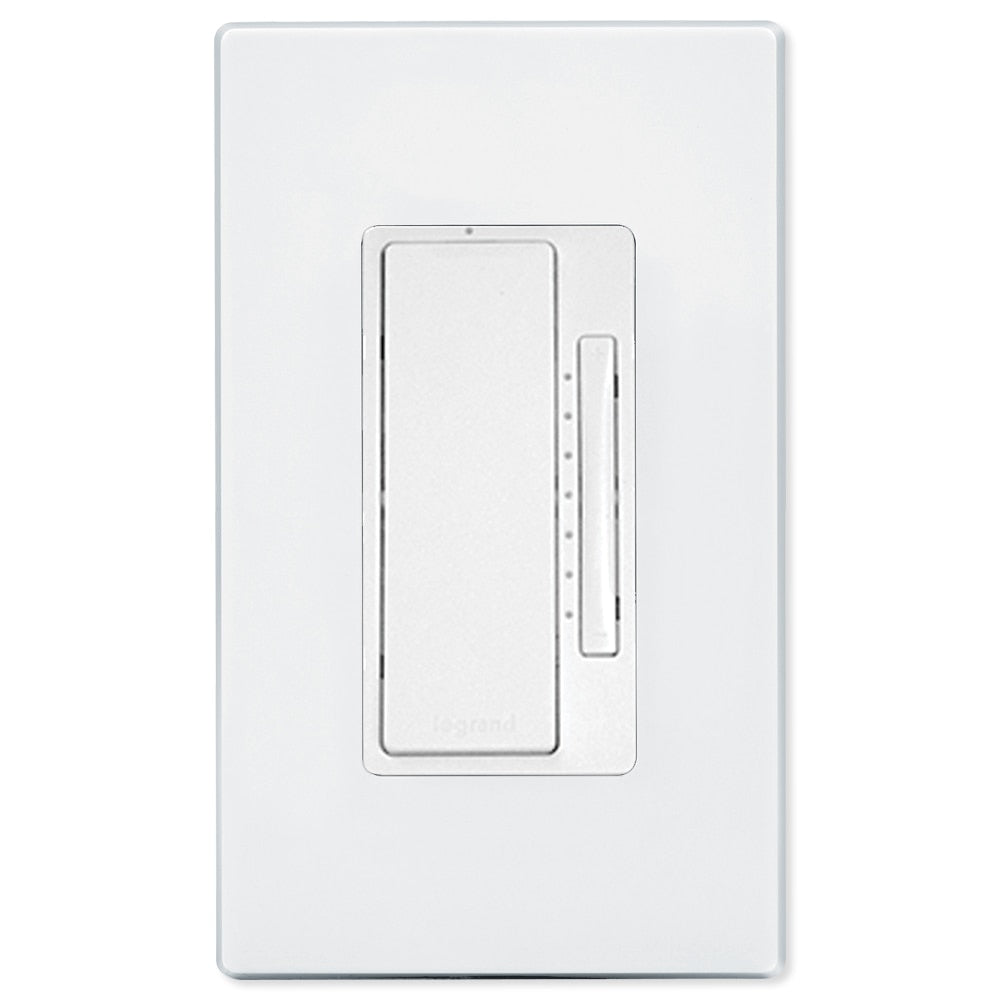 On-Q/Legrand Radiant Incandescent RF Dimmer Wall Switch, White (Open Box)
