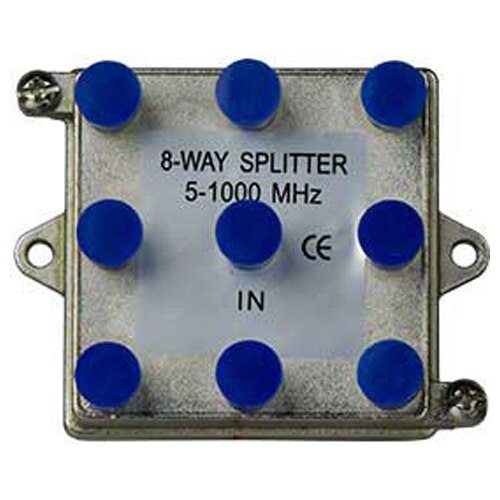 On-Q/Legrand 8-Way Vertical Coax Splitter, 1 GHz