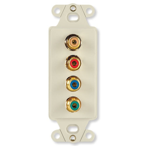 On-Q/Legrand Pre-Configured Strap (Component Video & Digital Audio)