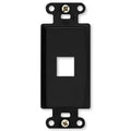 On-Q/Legrand Keystone Decorator Strap, 1-Port