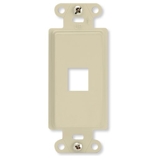 On-Q/Legrand Keystone Decorator Strap, 1-Port