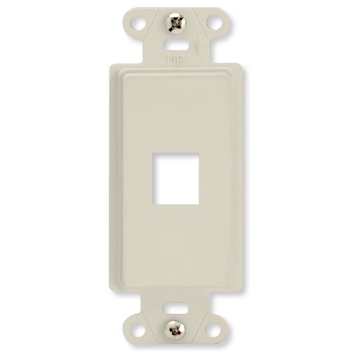 On-Q/Legrand Keystone Decorator Strap, 1-Port