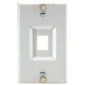 On-Q/Legrand Keystone Phone Wallplate, Empty