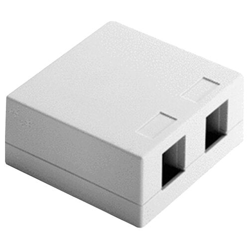 On-Q/Legrand Keystone Surface-Mount Box, 2-Port