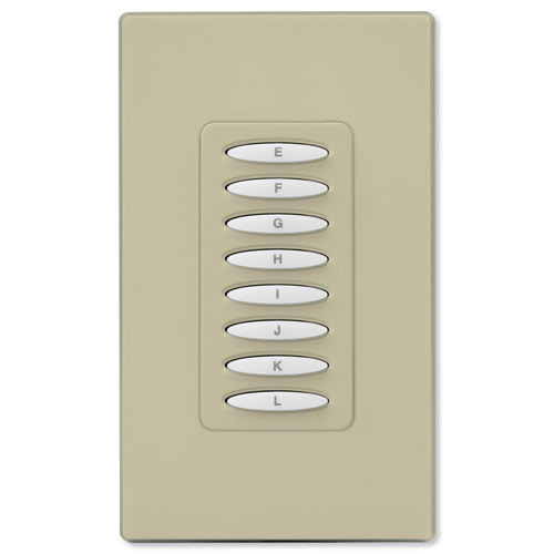 PCS PulseWorx UPB Wall Controller, 8 Button