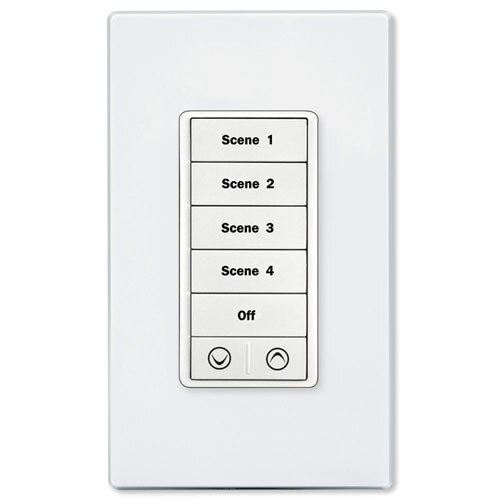 PCS PulseWorx UPB Wall Controller with Load Relay, 7 Button