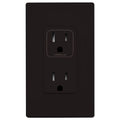 PCS SimpleWorx Split Duplex Wall Receptacle, Brown (OPEN BOX)