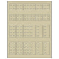 Simply Automated Label Kit for SAI Keypads