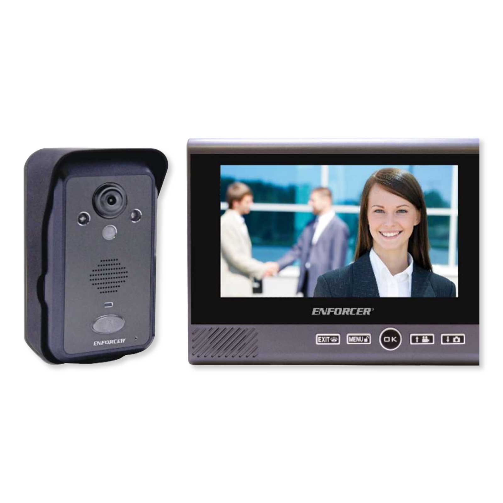 Seco-Larm Enforcer Wireless Video Door Phone Kit