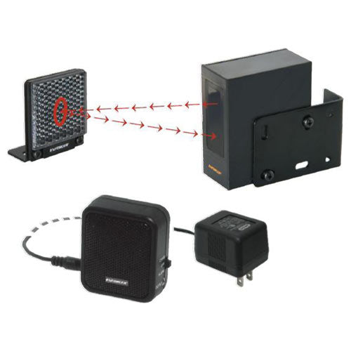 Seco-Larm Enforcer Door Entry Alert System With Chime, 22' Range