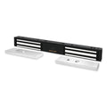 Seco-Larm Enforcer Double Door Electromagnetic Lock, Bond Sensor, 600 Lbs. Black