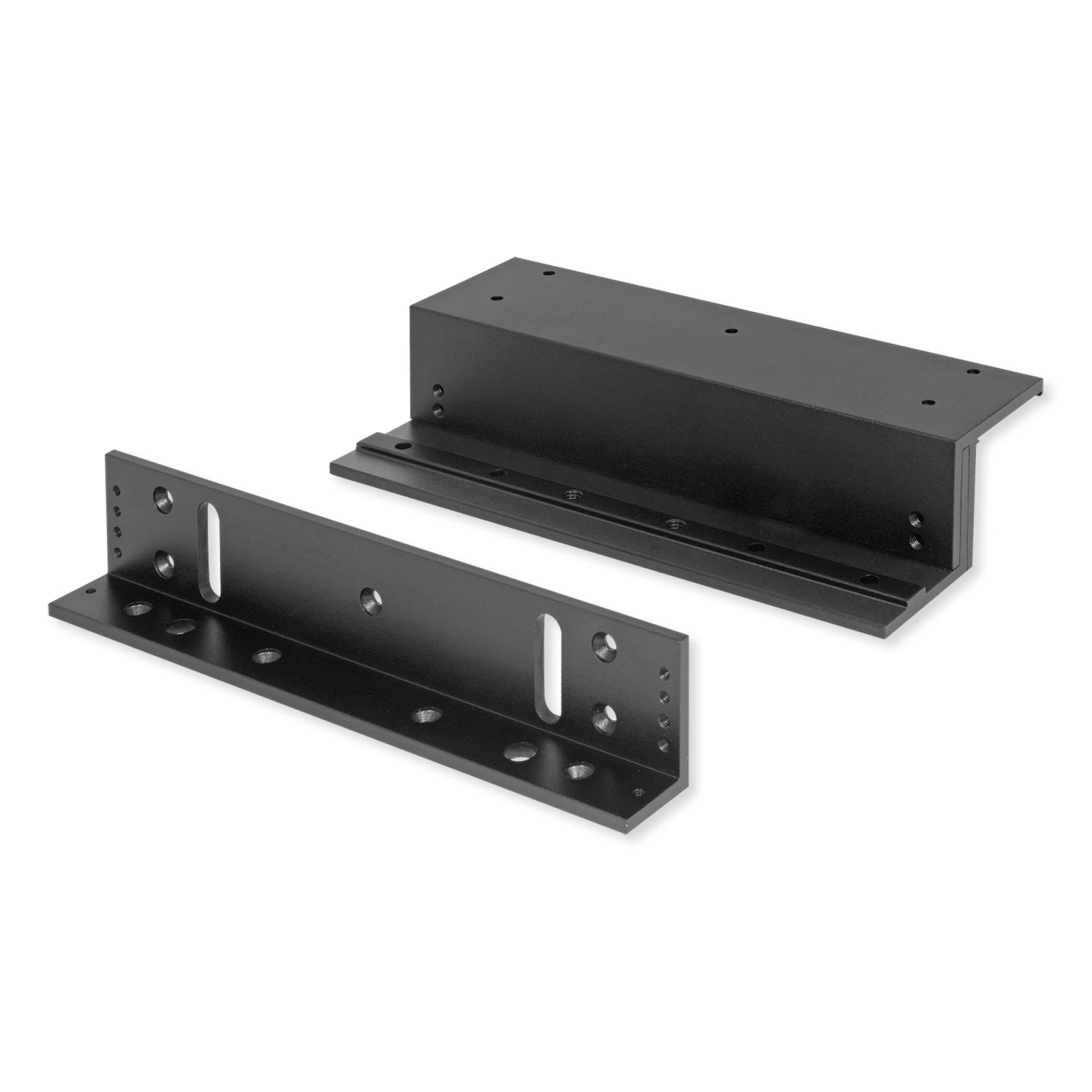 Seco-Larm Enforcer Z Bracket for 600 Lbs. Maglock, Black