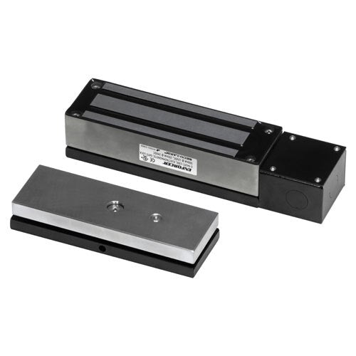 Seco-Larm Enforcer Electromagnetic Gate Lock, 1,300 Lbs. with Weldable Bracket