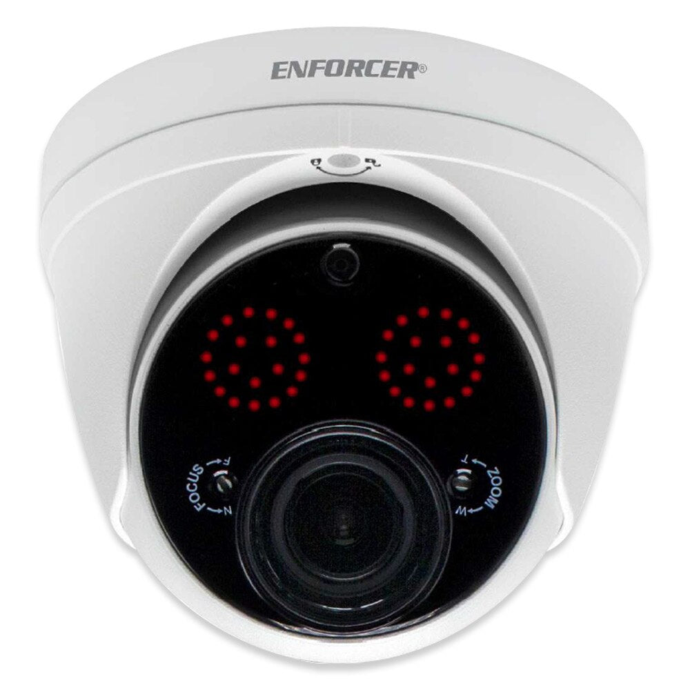Seco-Larm Enforcer 4-in-1 Analog Turret Camera, White
