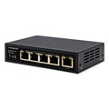 Seco-Larm Gigabit PoE Extender, 1-Input to 4-Outputs
