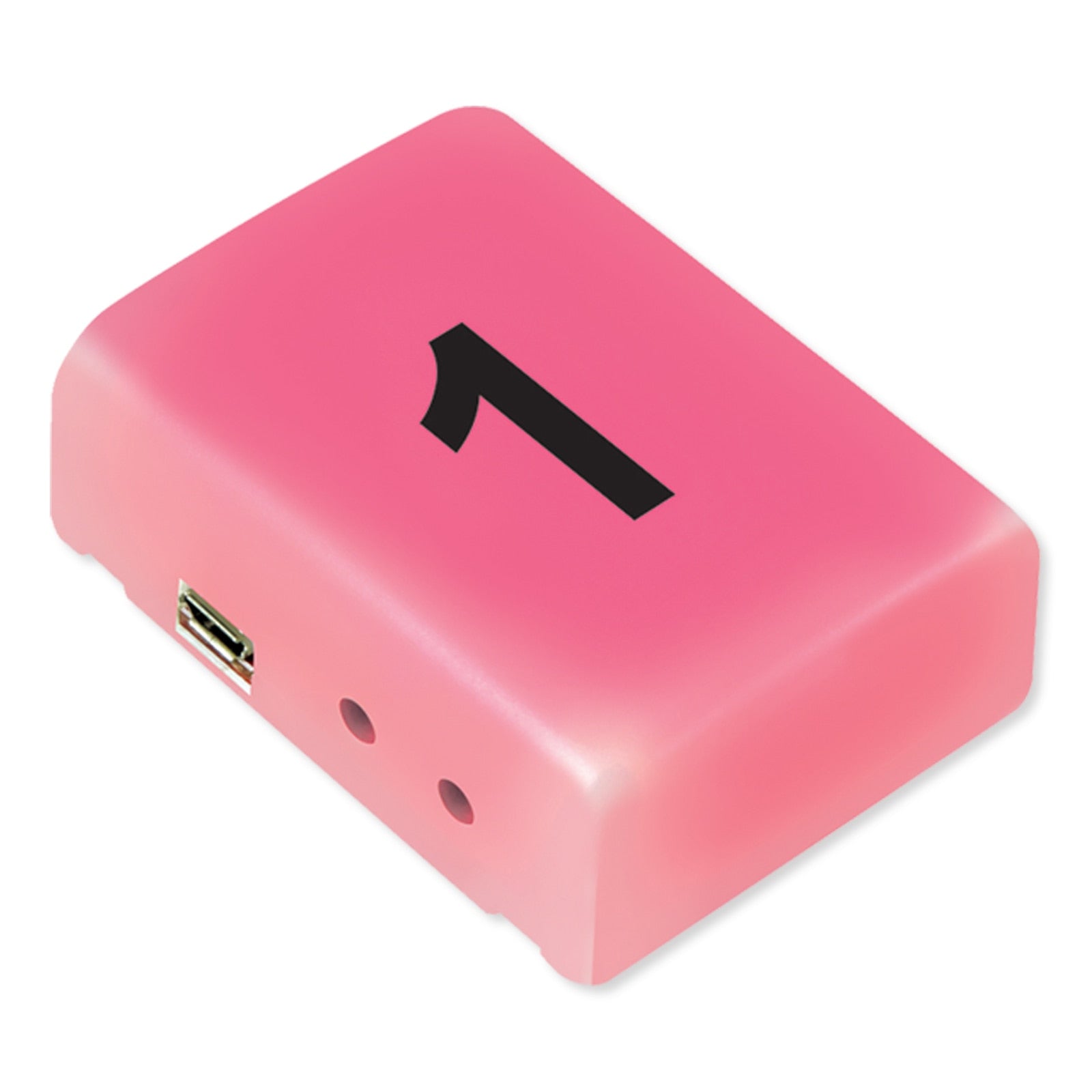 Seco-Larm 1-Room Indicator with Buzzer - Single Channel LED Receiver, Powered by 12VDC or USB