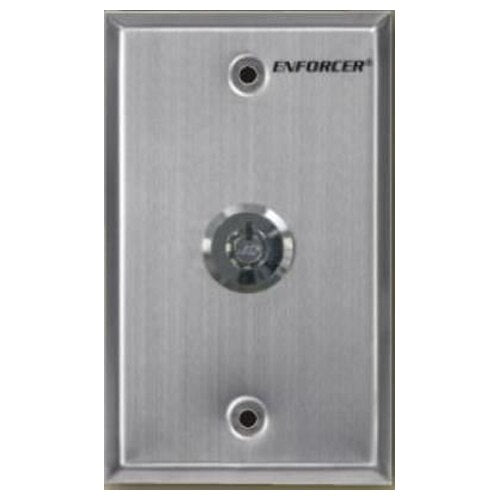 Seco-Larm Enforcer Request-to-Exit Key Switch Plate, Shunt Switch