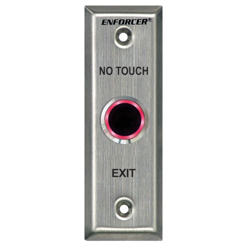 Seco-Larm Enforcer Slimline No Touch Request-to-Exit Plate, Outdoor