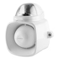 Seco-Larm Enforcer Self-Contained Siren/Strobe with Audio Input, Clear (Open Box)