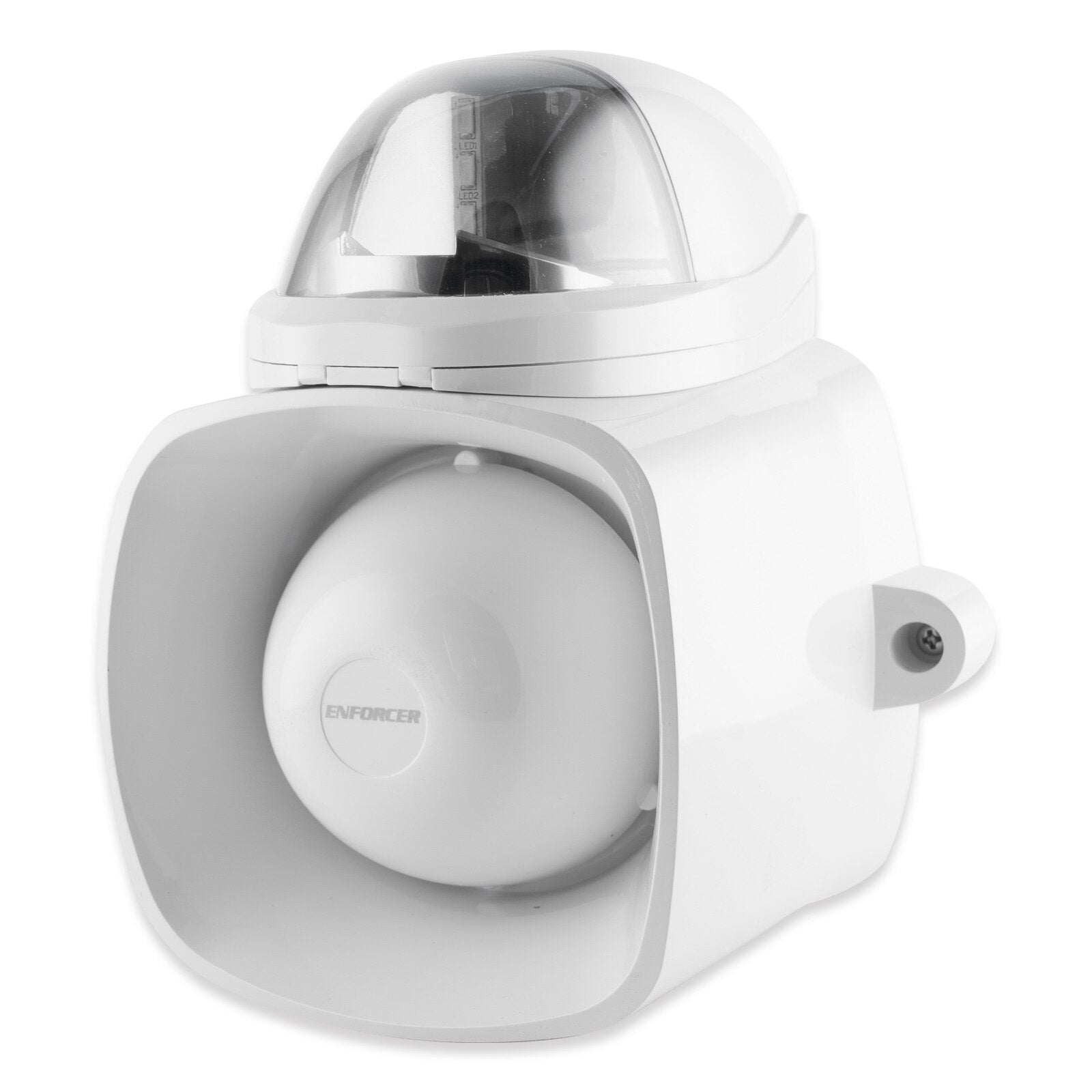 Seco-Larm Enforcer Self-Contained Siren/Strobe with Audio Input