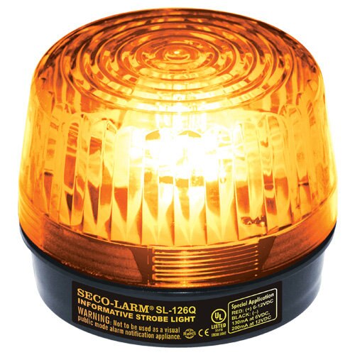 Seco-Larm Enforcer Xenon Strobe Light, 24VDC