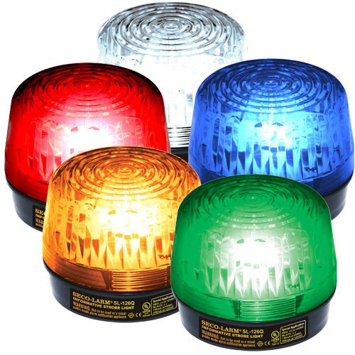 Seco-Larm Enforcer Xenon Strobe Light, 12VDC