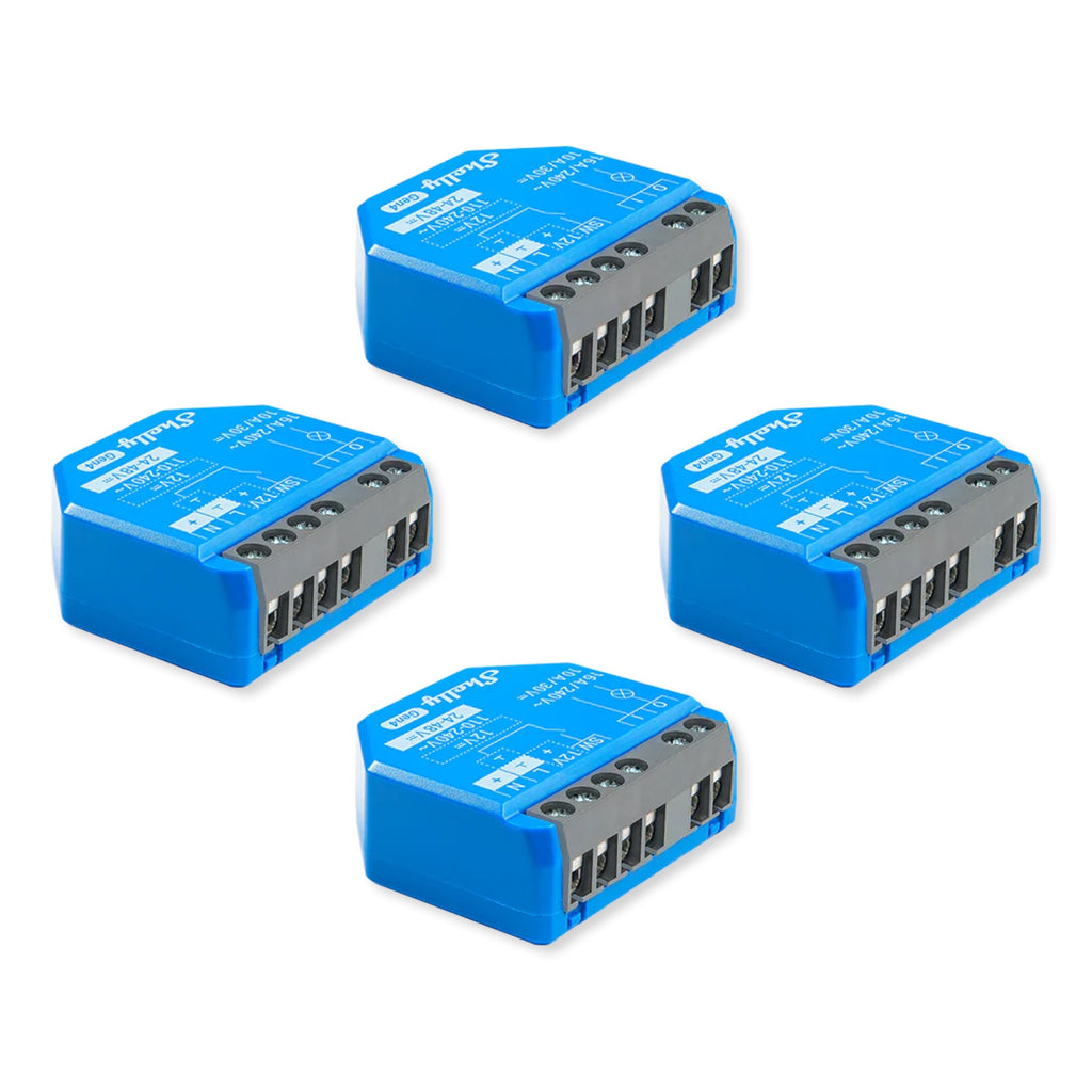 Shelly 1 Gen4 One-Channel Dry Contact Smart Switch (Single Pack)
