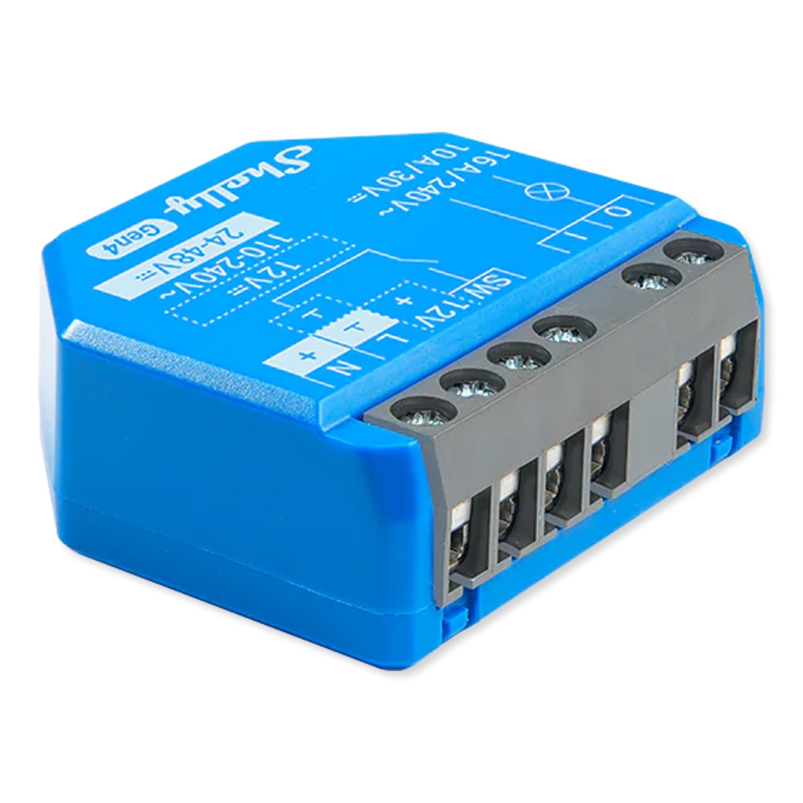 Shelly 1 Gen4 One-Channel Dry Contact Smart Switch (Single Pack)