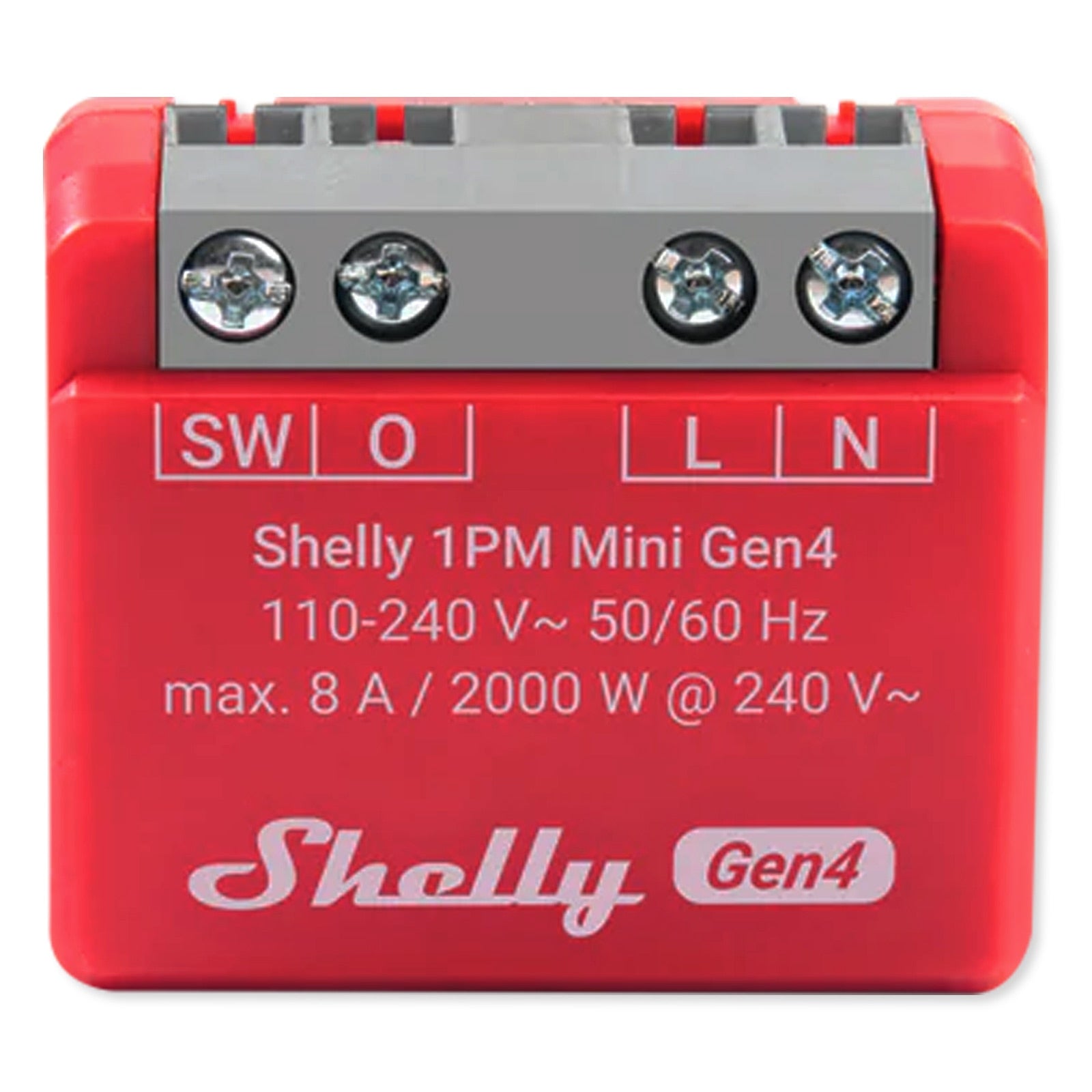 Shelly 1PM Mini Gen4 Smart Relay (Single Pack)