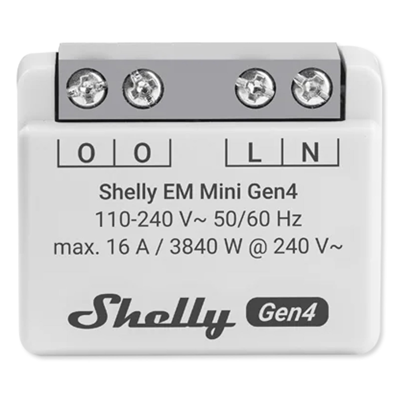 A compact energy meter, allowing you to monitor the energy consumption of your connected devices up to 16 A. Equipped with Shelly chip and multiprotocol connectivity support: Wi-Fi, Zigbee, Bluetooth, Matter.
