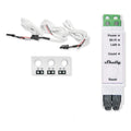 Next generation DIN rail mountable single or three-phase energy meter with a combined 63A, 3-phase current transformer.