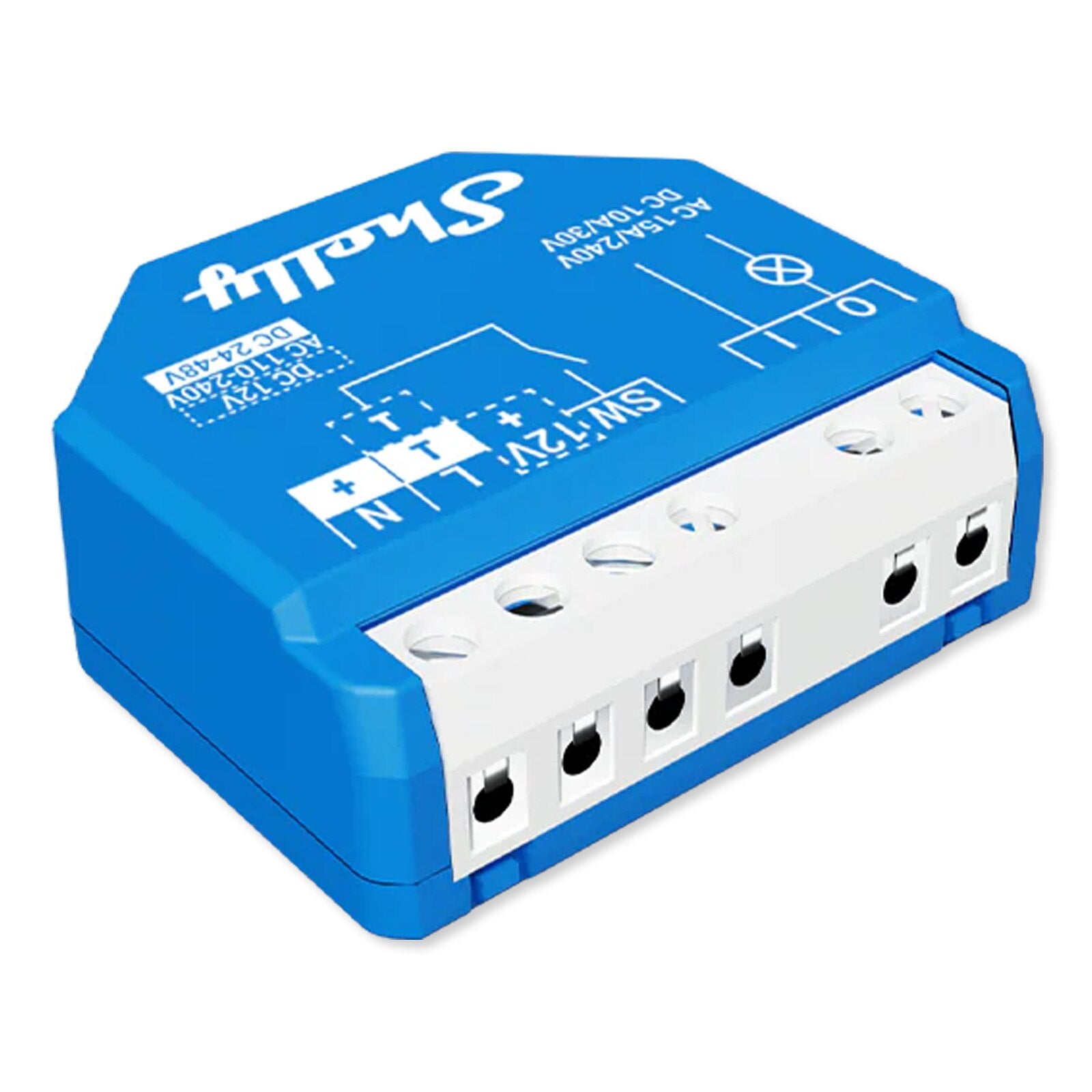Shelly Wave 1 Channel Long Range Z-Wave 800 Relay Module