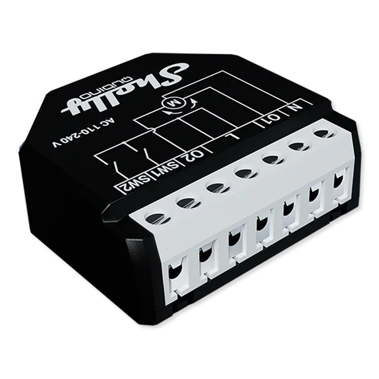 Set the desired position of your blinds, roller shutters, screens, awnings, and other devices powered by bi-directional AC motors from anywhere with this Z-Wave-operated shutter controller.