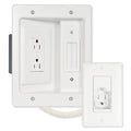 Sanus In-Wall TV Power and Cable Management Kit