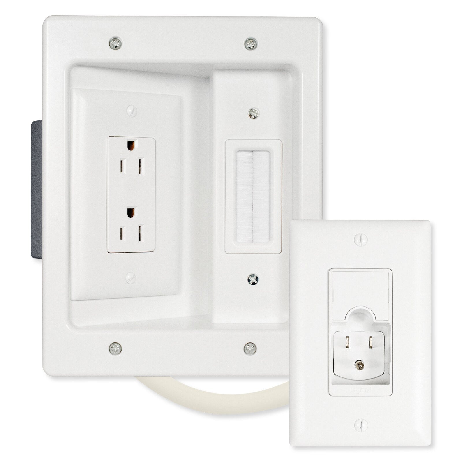 Sanus In-Wall TV Power and Cable Management Kit