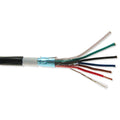 Communication Security Wire, 18AWG, 2C, Direct Burial, Shielded with Drain, 1,000 Ft.