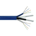 Bundled Cable (2 RG6 Coax, 2 Cat6), 500 Ft., Jacketed