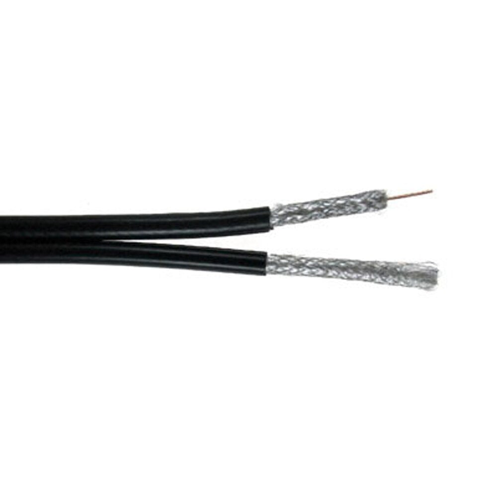 Dual RG6/U Dual Shield Coax Cable, 500 Ft.