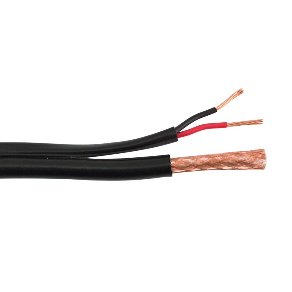 Siamese Cable (1 RG59/U Single Shield Coax, 1 Power 18/2), Direct Burial, 1,000 Ft.