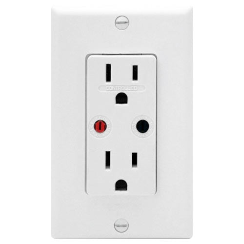 X10 SuperSocket Split Duplex Wall Receptacle