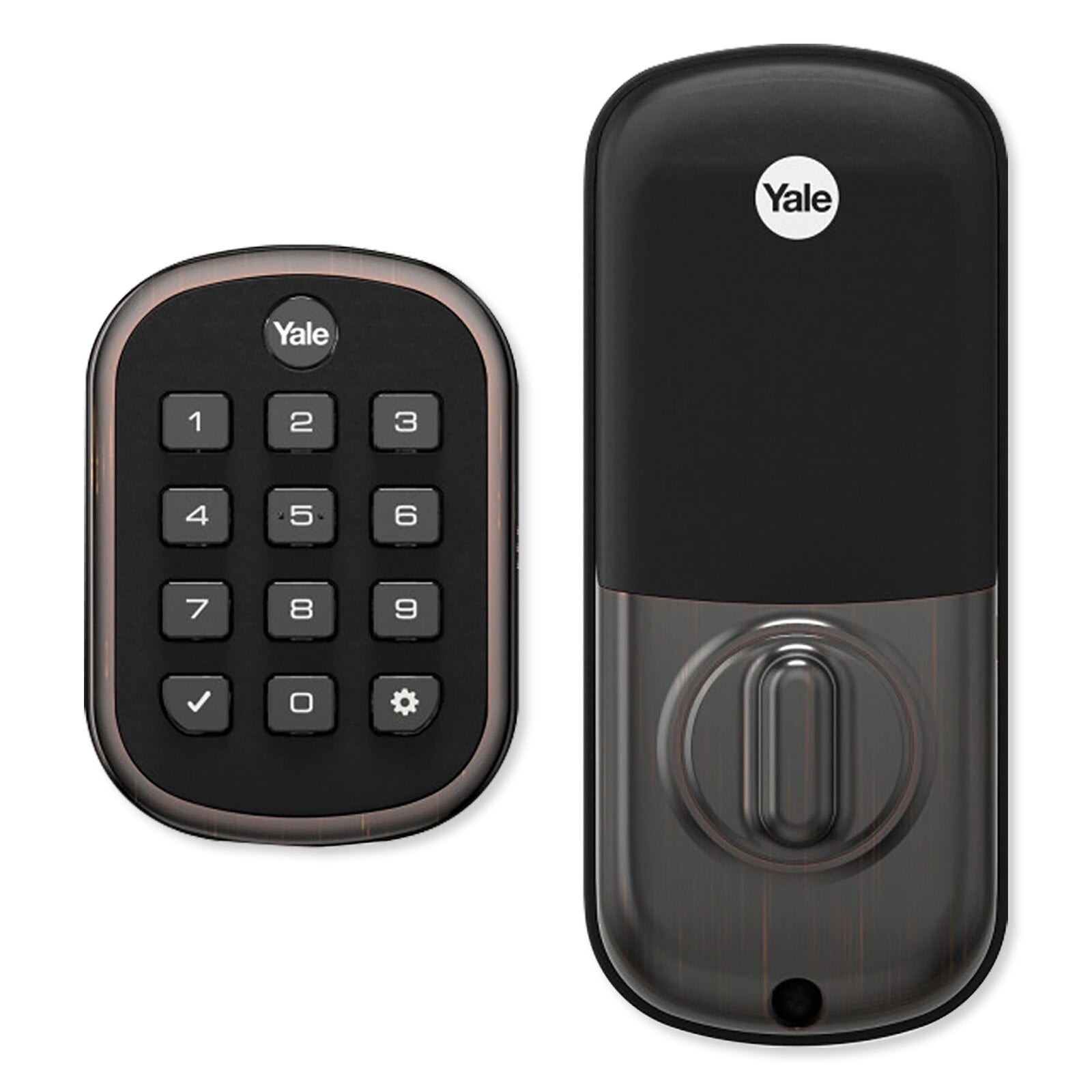 Yale ProSL Key Free Z-Wave Plus Push Button Deadbolt