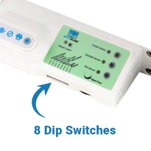 Autoslide Automatic Sliding Doors 8-Dip Switch